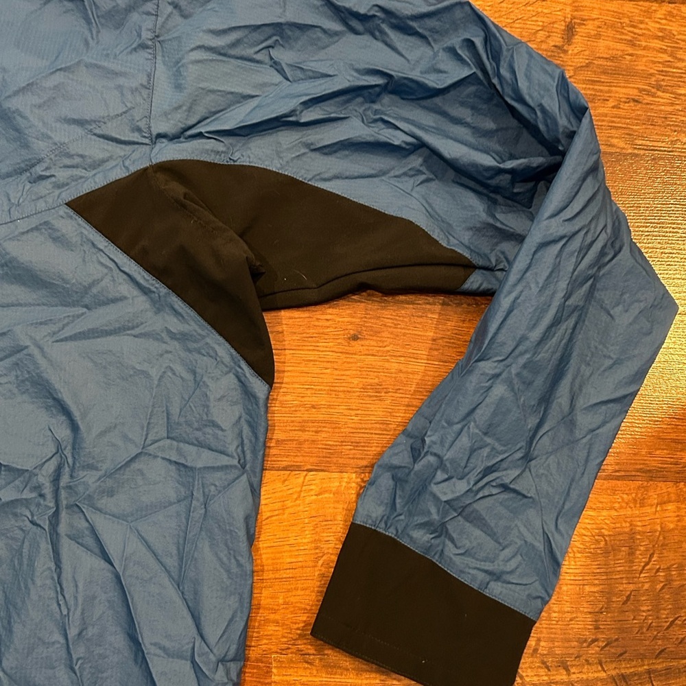 Patagonia Men's Nine Trails Jacket Blue Black Size XL Lightweight Packable - Picture 3 of 9